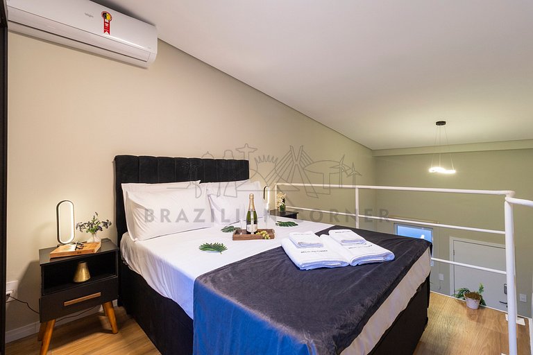 Loft moderno, Gonzaga,AC, Varanda|Brazilian Corner