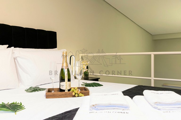 Modern loft, Gonzaga Beach, AC, | Brazilian Corner