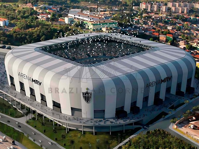 Arena MRV, 2 quartos,vaga | Brazilian Corner
