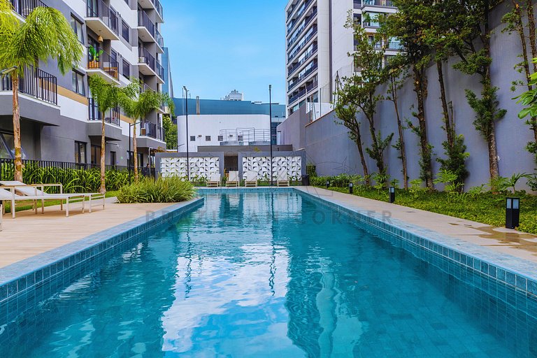 Pool, AC, Gym, Pinheiros| Brazilian Corner