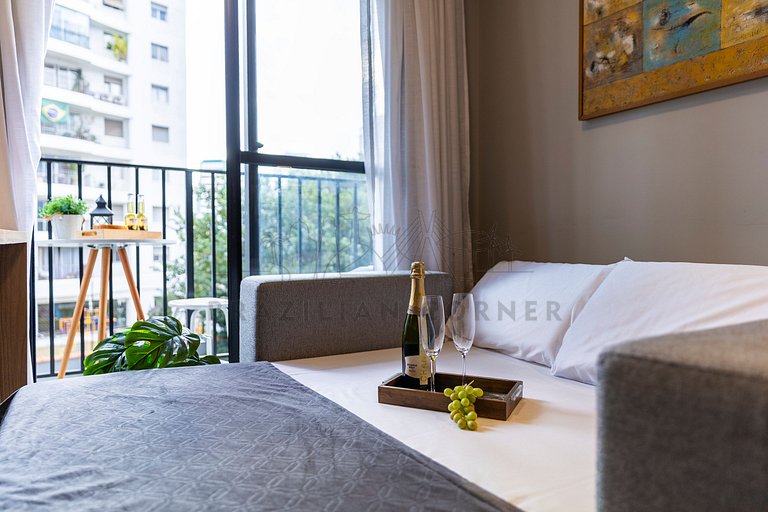 Pool, AC, Gym, Pinheiros| Brazilian Corner