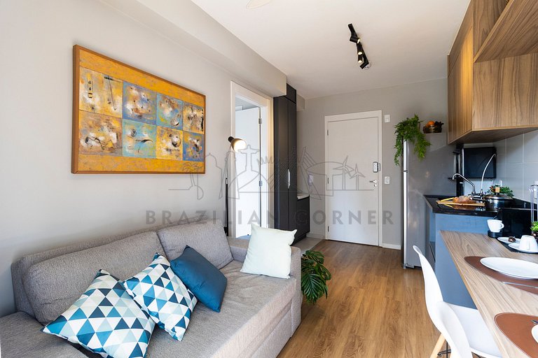 Pool, AC, Gym, Pinheiros| Brazilian Corner