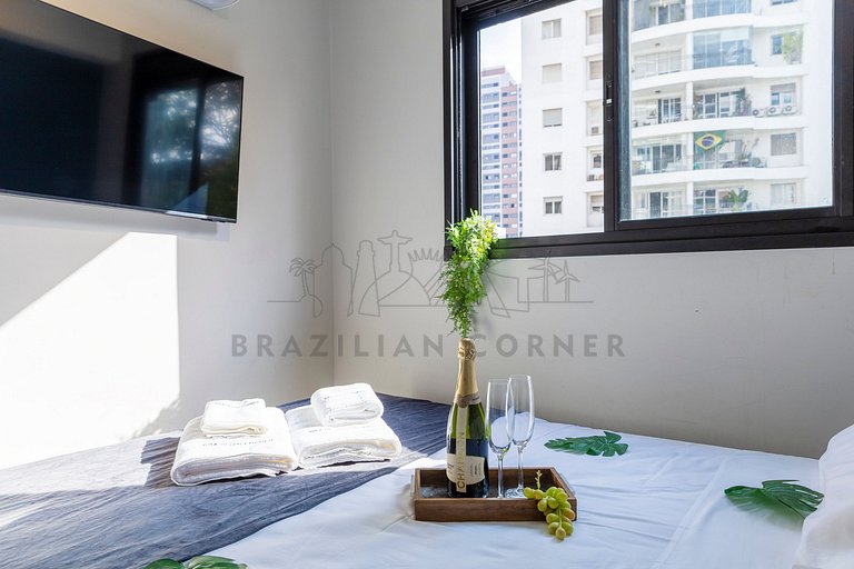 Pool, AC, Gym, Pinheiros| Brazilian Corner