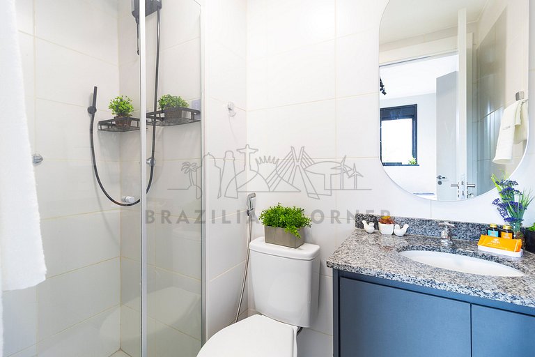 Pool, AC, Gym, Pinheiros| Brazilian Corner