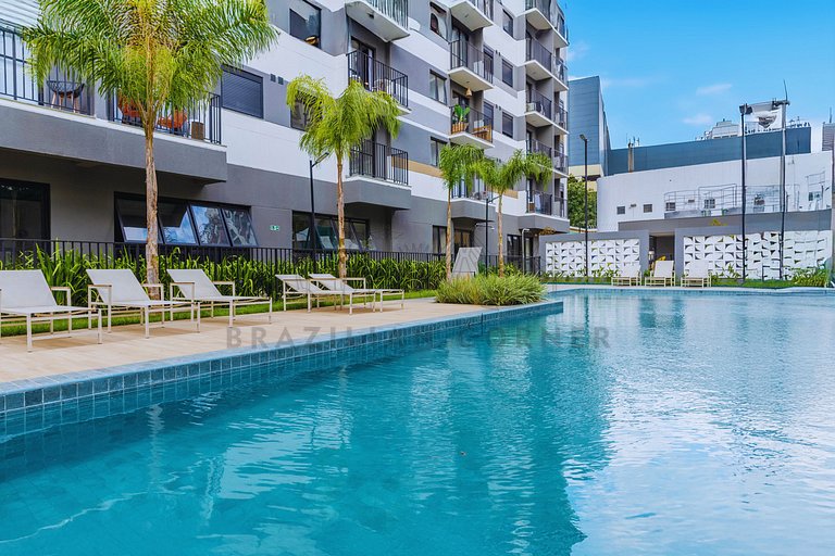 Pool, AC, Gym, Pinheiros| Brazilian Corner