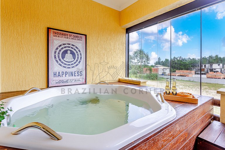 Private Jacuzzi , AC, Maresias | Brazilian Corner