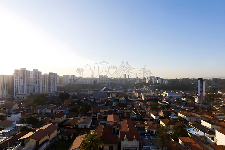 Vista incrível, piscina, academia, próx. MorumBis