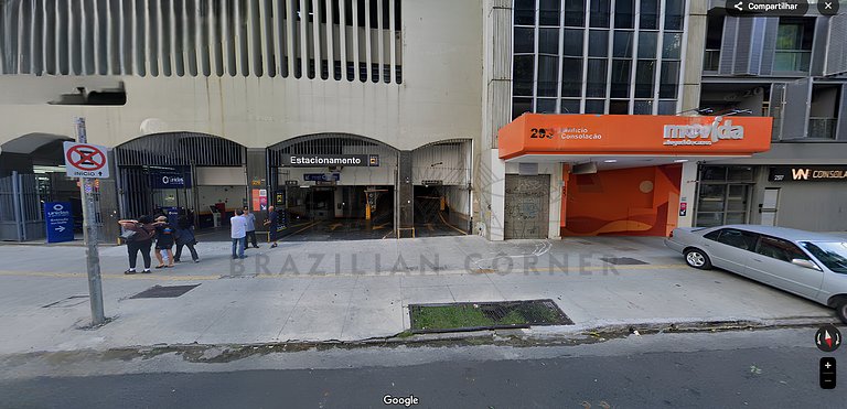 Modern Apt w/ AC & 24h Gym in Downtown São Paulo