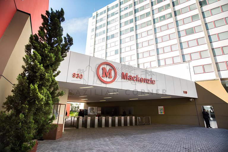 Modern Apt w/ AC & 24h Gym in Downtown São Paulo