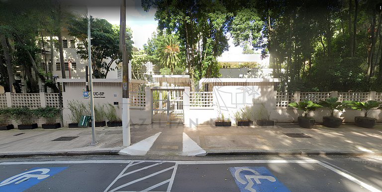 Modern Apt w/ AC & 24h Gym in Downtown São Paulo