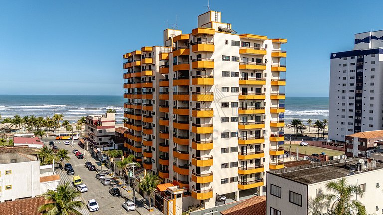 Apartamento aconchegante a 85 m da Praia com vaga