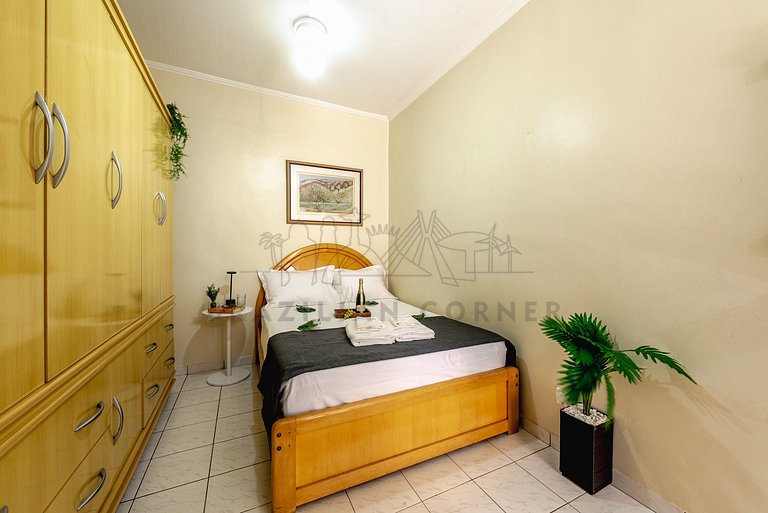 Cozy apartment 85 m from the beach w/ parking