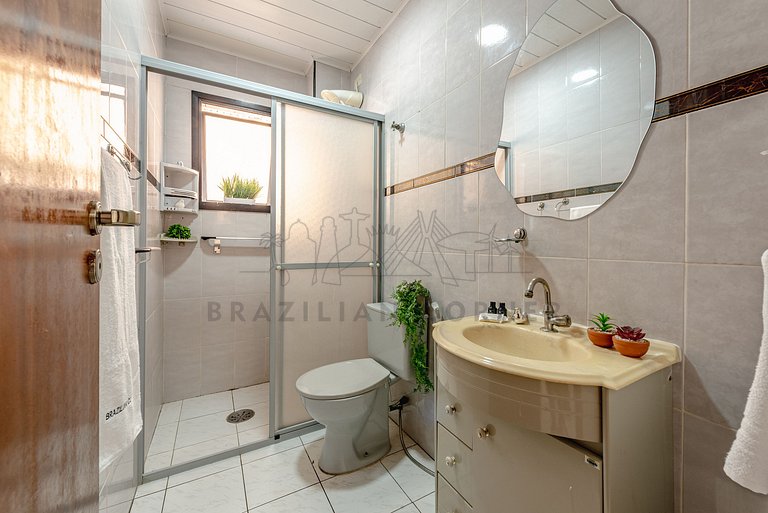Apartamento aconchegante a 85 m da Praia com vaga