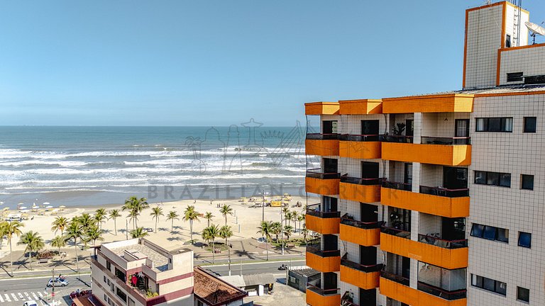 Apartamento aconchegante a 85 m da Praia com vaga