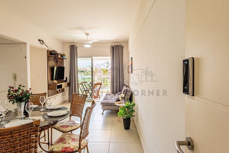 200 m from the beach w/ pool, barbecue and jacuzzi