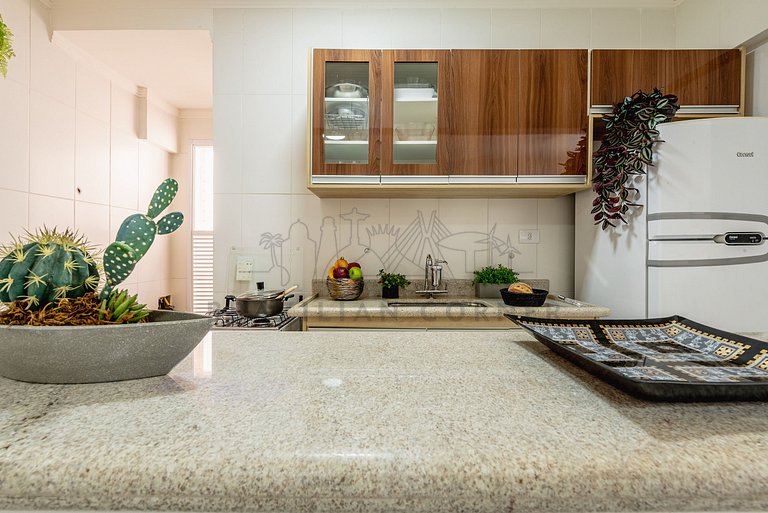 200m da praia com piscina ,churrasqueira e jacuzzi