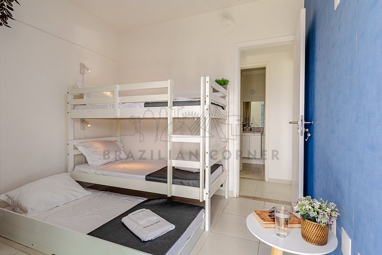 200m da praia com piscina ,churrasqueira e jacuzzi