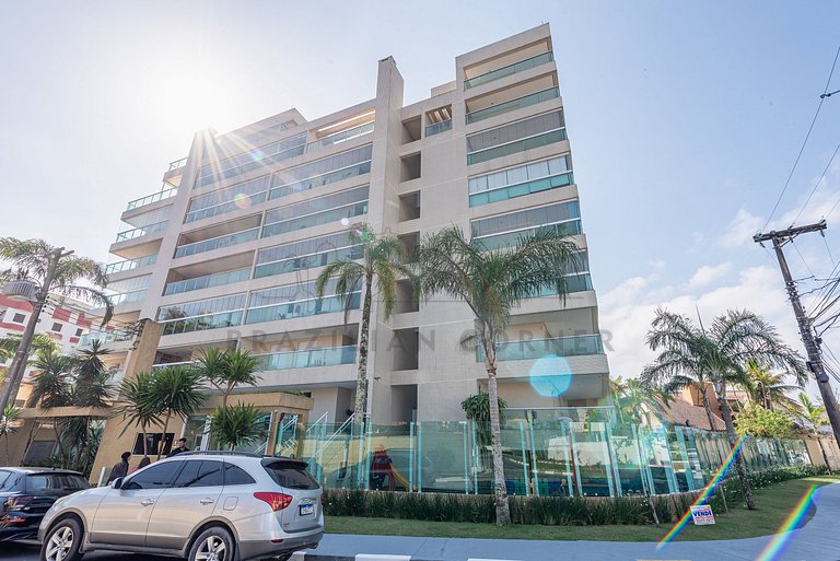 200m da praia com piscina ,churrasqueira e jacuzzi