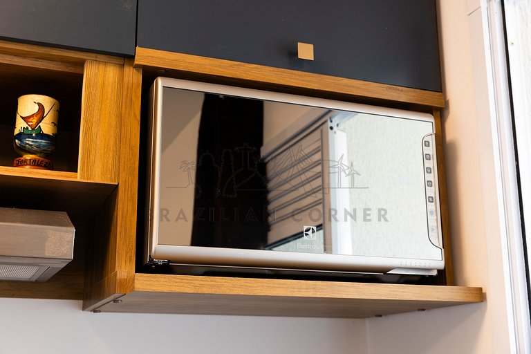 Modern, complete with Office, AC, and Gym