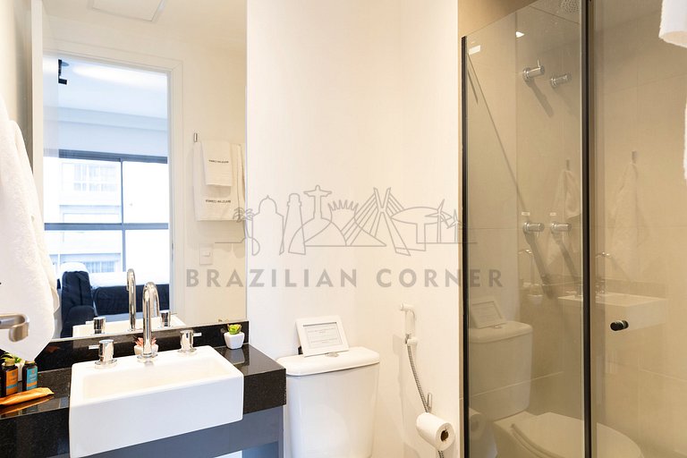 Moderno, AC, academia 24h, rooftop, próx ao metrô