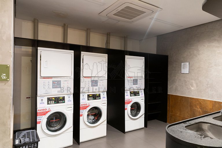 Moderno, AC, academia 24h, rooftop, próx ao metrô