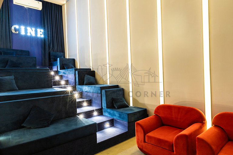 Moderno, AC, academia 24h, rooftop, próx ao metrô