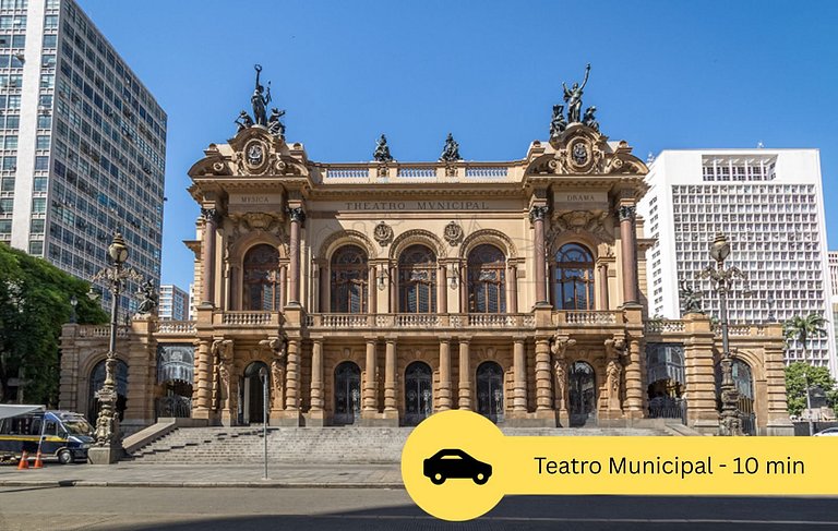 Modern, AC, 24h Gym, rooftop, close to metro