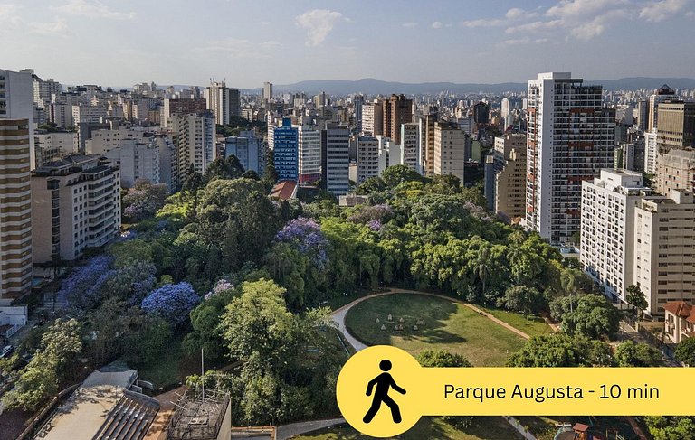 Moderno, AC, academia 24h, rooftop, próx ao metrô