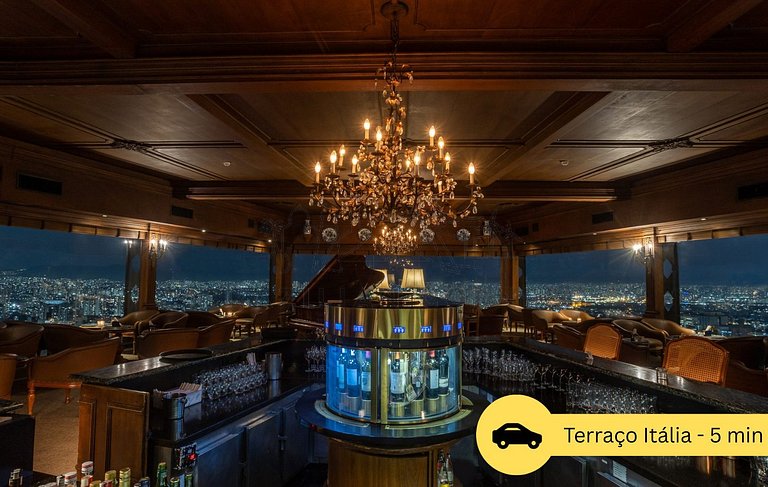 Modern, AC, 24h Gym, rooftop, close to metro