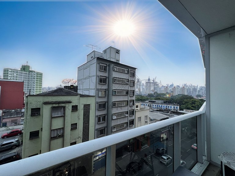 Moderno c/ ar condicionado, piscina e academia