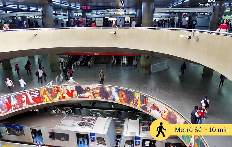 Moderno c/ ar condicionado, piscina e academia