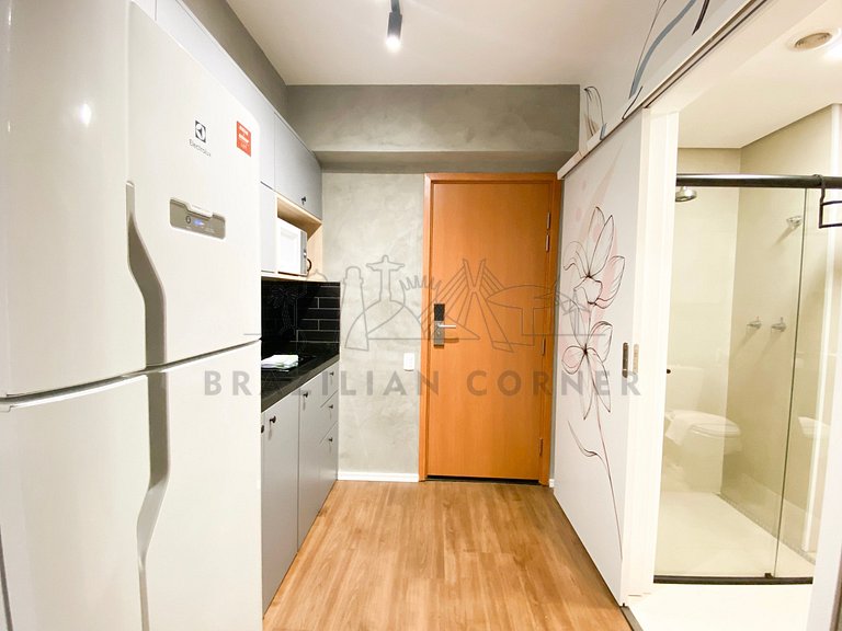 Modern and charming studio in Pinheiros