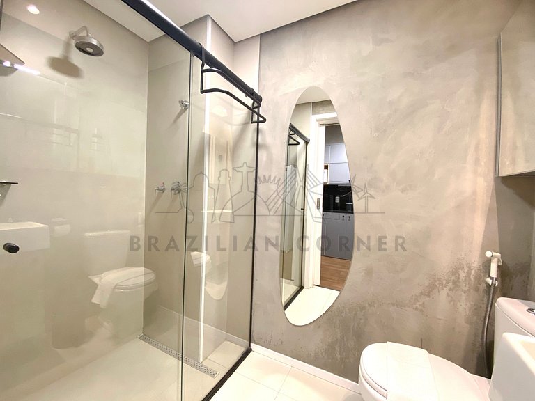 Modern and charming studio in Pinheiros