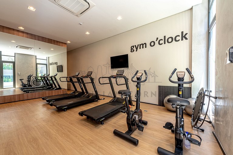 AC and Gym near Ibirapuera Park
