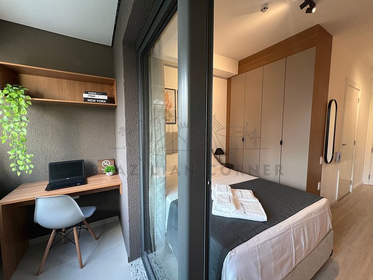 AC and Gym near Ibirapuera Park