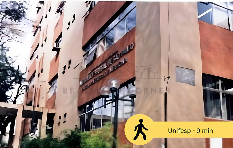 AC and Gym near Ibirapuera Park