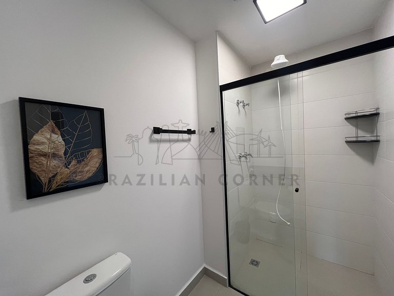 Near Ibirapuera Park w/ AC and Gym