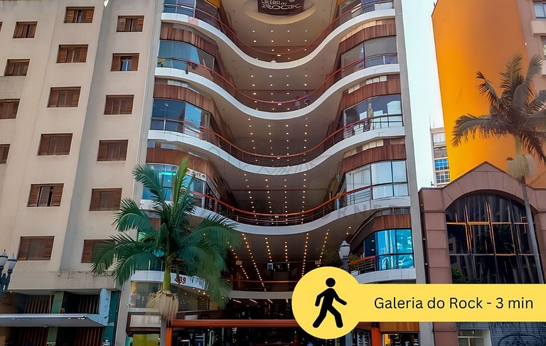 Charmoso e moderno com piscina e academia