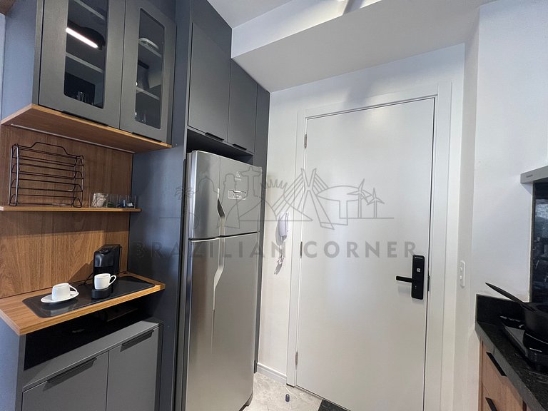 Moderno c/ AC, piscina e próx ao parque Ibirapuera