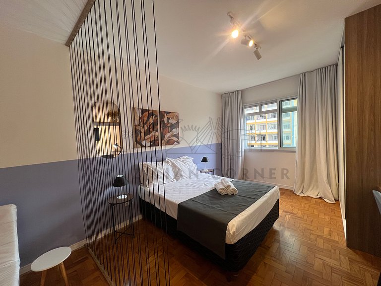 Estúdio charmoso com ótima localização