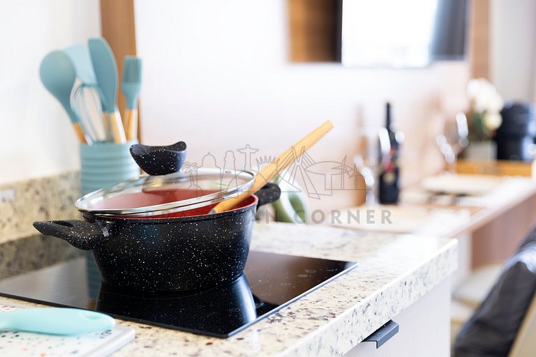 Modern with AC and Gym near Ibirapuera Park