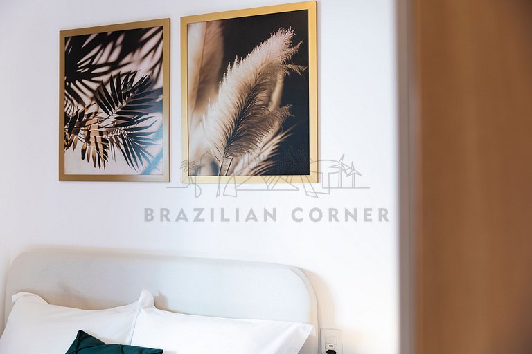 Modern with AC and Gym near Ibirapuera Park