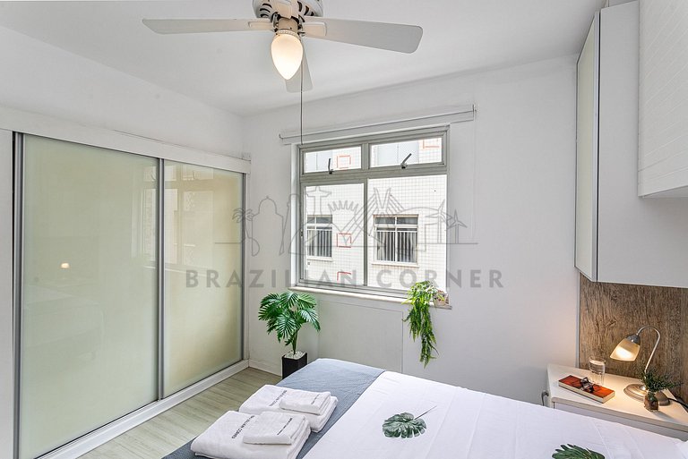 Confortável e bem localizado a 600m da praia