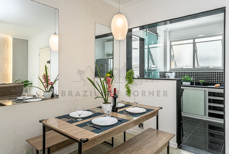 Comfortable and well located 300m from the beach