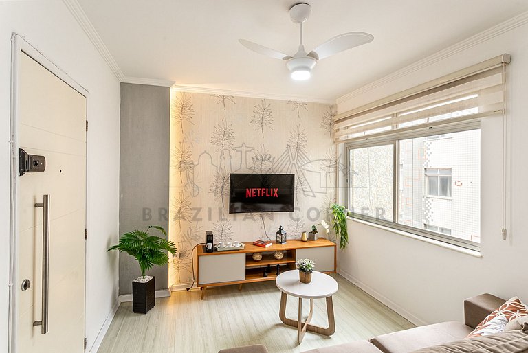 Comfortable and well located 300m from the beach