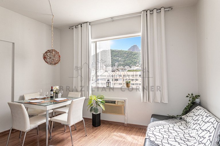 Incredible view of Cristo Redentor in Copacabana