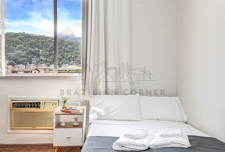 Incredible view of Cristo Redentor in Copacabana