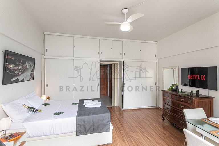 Incredible view of Cristo Redentor in Copacabana