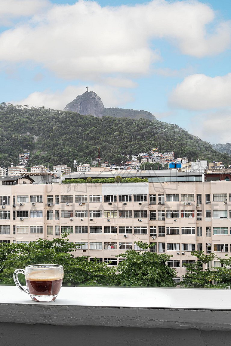 Incredible view of Cristo Redentor in Copacabana