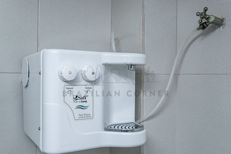 Vista incrível p/ o Cristo Redentor em Copacabana